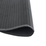 Casa si Gradina - Textile si covoare - Covoare - Covoare casa - Covor rotund, gri, 60 cm, bambus - Infinity.ro