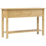 Casa si Gradina - Mobilier - Comode si corpuri - Console - Masuta consola Corona, 114x34,5x73 cm, lemn masiv de pin - Infinity.ro