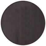 Casa si Gradina - Textile si covoare - Covoare - Covoare casa - Covor rotund, maro inchis, 80 cm, bambus - Infinity.ro