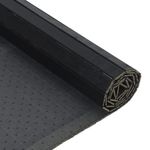 Casa si Gradina - Textile si covoare - Covoare - Covoare casa - Covor dreptunghiular, negru, 100x300 cm, bambus - Infinity.ro