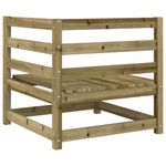 Casa si Gradina - Gradina si terasa - Mobilier exterior - Seturi mobila gradina - Set canapea de gradina, 8 piese, lemn de pin tratat - Infinity.ro