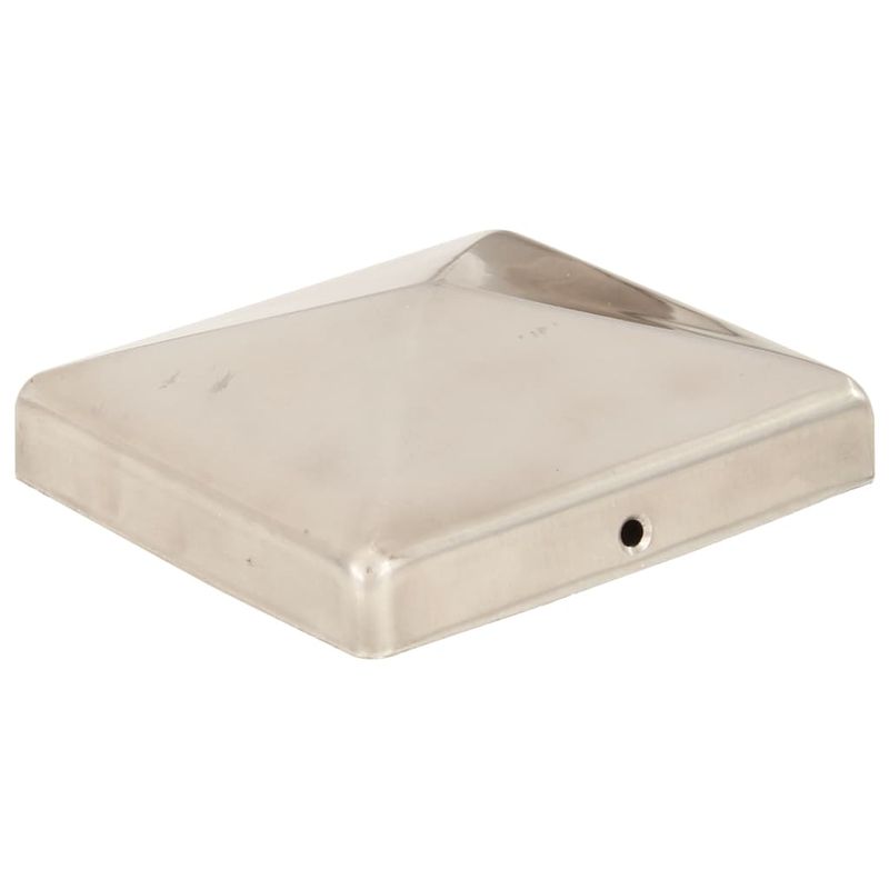 Casa si Gradina - Gradina si terasa - Garduri, panouri si accesorii - Capace stalpi de gard piramida 6 buc. otel inoxidabil 101x101mm - Infinity.ro