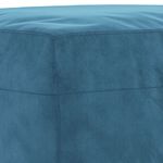 Casa si Gradina - Mobilier - Seturi de mobilier - Seturi living - Set de canapele cu perne, 3 piese, albastru, catifea - Infinity.ro