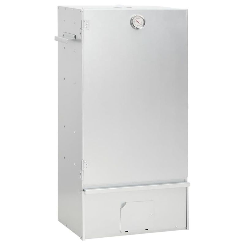 Casa si Gradina - Gradina si terasa - Gratare si accesorii - Gratare de gradina - Afumatoare cuptor/gratar, generator fum rece, otel galvanizat, mărime 44.5x29x83 cm (35x20.5x4.5 cm), model fără fereastră - Infinity.ro