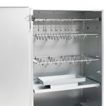 Casa si Gradina - Gradina si terasa - Gratare si accesorii - Gratare de gradina - Afumatoare cuptor/gratar, generator fum rece, otel galvanizat, mărime 44.5x29x83 cm (35x20.5x4.5 cm), model fără fereastră - Infinity.ro