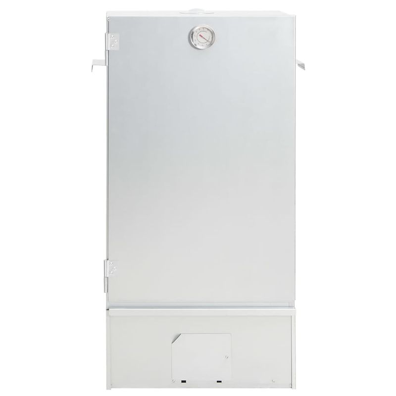 Casa si Gradina - Gradina si terasa - Gratare si accesorii - Gratare de gradina - Afumatoare cuptor/gratar, generator fum rece, otel galvanizat, mărime 44.5x29x83 cm (21x21x4.5 cm), model fără fereastră - Infinity.ro