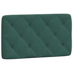 Casa si Gradina - Mobilier - Paturi si accesorii - Paturi - Cadru de pat cu lumini LED, verde inchis, 80x200 cm, catifea - Infinity.ro