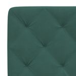 Casa si Gradina - Mobilier - Paturi si accesorii - Paturi - Cadru de pat cu lumini LED, verde inchis, 80x200 cm, catifea - Infinity.ro