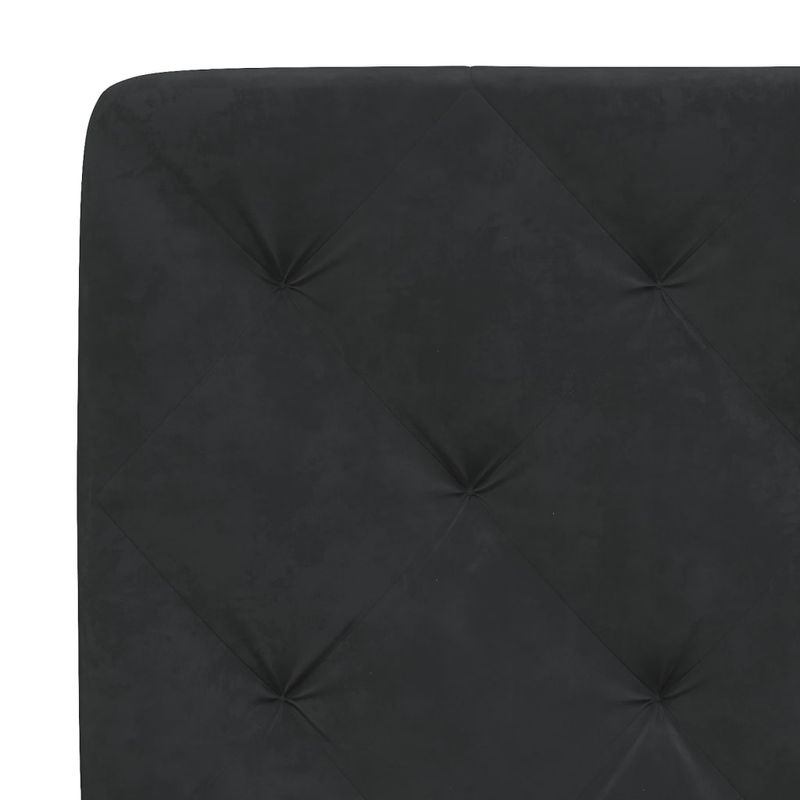 Casa si Gradina - Mobilier - Paturi si accesorii - Paturi - Cadru de pat cu lumini LED, negru, 140x200 cm, catifea - Infinity.ro