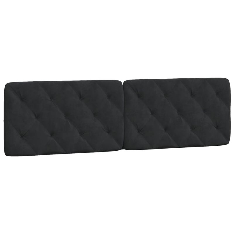 Casa si Gradina - Mobilier - Paturi si accesorii - Paturi - Cadru de pat cu lumini LED, negru, 180x200 cm, catifea - Infinity.ro