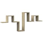 Casa si Gradina - Mobilier - Biblioteci si rafturi - Rafturi - Raft de perete, stejar sonoma, 104,5x10x43 cm, lemn prelucrat - Infinity.ro