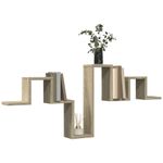 Casa si Gradina - Mobilier - Biblioteci si rafturi - Rafturi - Raft de perete, stejar sonoma, 104,5x10x43 cm, lemn prelucrat - Infinity.ro