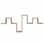 Casa si Gradina - Mobilier - Biblioteci si rafturi - Rafturi - Raft de perete, stejar sonoma, 104,5x10x43 cm, lemn prelucrat - Infinity.ro