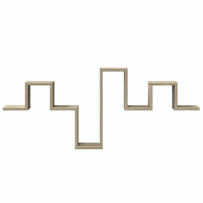 Casa si Gradina - Mobilier - Biblioteci si rafturi - Rafturi - Raft de perete, stejar sonoma, 104,5x10x43 cm, lemn prelucrat - Infinity.ro