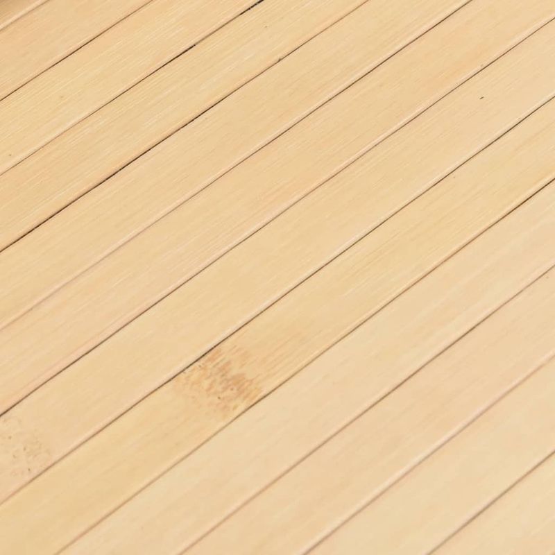 Casa si Gradina - Textile si covoare - Covoare - Covoare casa - Covor dreptunghiular, natural deschis, 80x200 cm, bambus - Infinity.ro