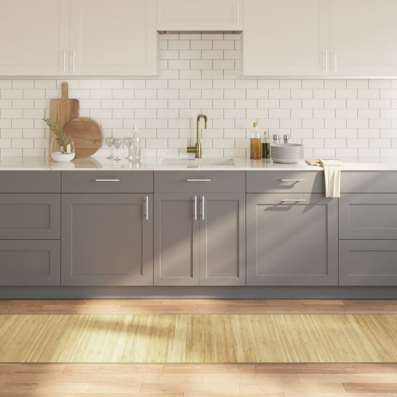 Casa si Gradina - Textile si covoare - Covoare - Covoare casa - Covor dreptunghiular, natural deschis, 70x500 cm, bambus - Infinity.ro