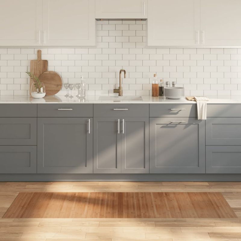 Casa si Gradina - Textile si covoare - Covoare - Covoare casa - Covor dreptunghiular, natural, 60x200 cm, bambus - Infinity.ro