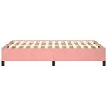Casa si Gradina - Mobilier - Paturi si accesorii - Paturi - Cadru de pat, roz, 120x190 cm, catifea - Infinity.ro