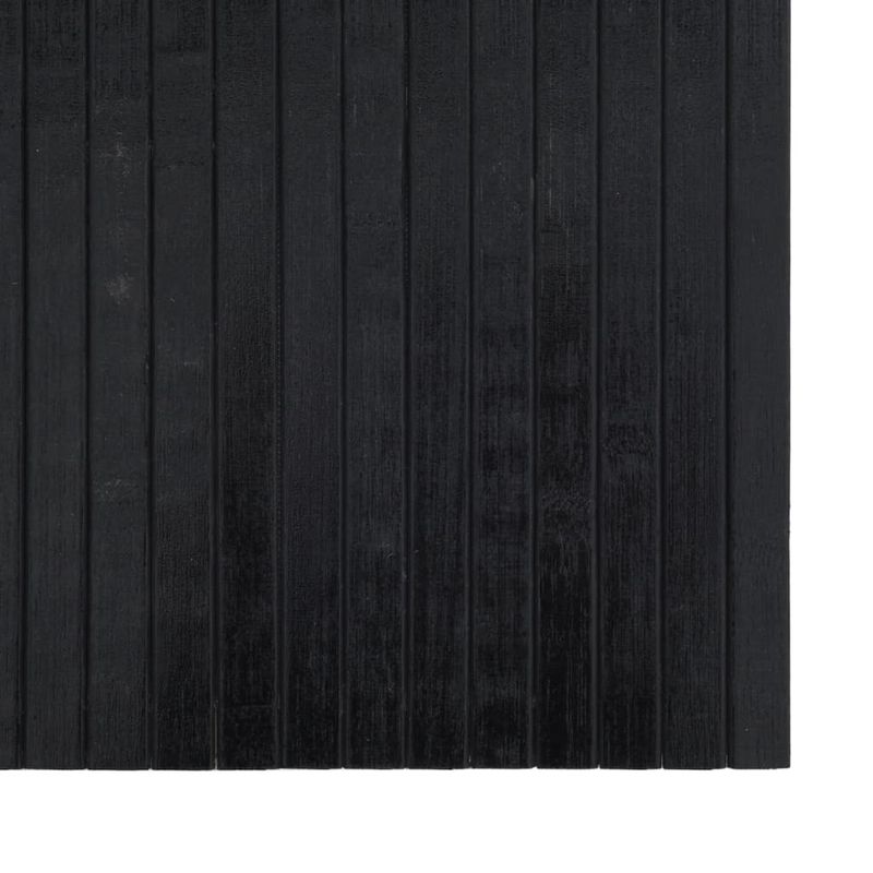 Casa si Gradina - Textile si covoare - Covoare - Covoare casa - Covor dreptunghiular, negru, 60x300 cm, bambus - Infinity.ro
