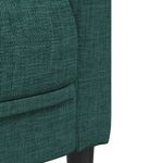 Casa si Gradina - Mobilier - Seturi de mobilier - Seturi living - Set canapele, 2 piese, verde inchis, material textil - Infinity.ro