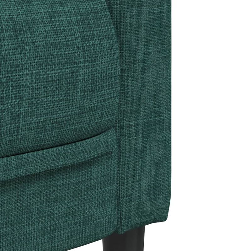Casa si Gradina - Mobilier - Seturi de mobilier - Seturi living - Set canapele, 2 piese, verde inchis, material textil - Infinity.ro