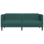 Casa si Gradina - Mobilier - Canapele si coltare - Canapele - Canapea, 2 locuri, verde inchis, material textil - Infinity.ro