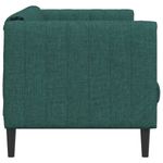 Casa si Gradina - Mobilier - Canapele si coltare - Canapele - Canapea, 2 locuri, verde inchis, material textil - Infinity.ro