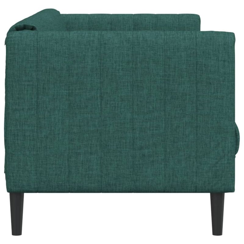 Casa si Gradina - Mobilier - Canapele si coltare - Canapele - Canapea, 2 locuri, verde inchis, material textil - Infinity.ro