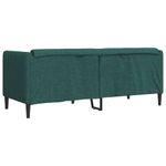 Casa si Gradina - Mobilier - Canapele si coltare - Canapele - Canapea, 2 locuri, verde inchis, material textil - Infinity.ro
