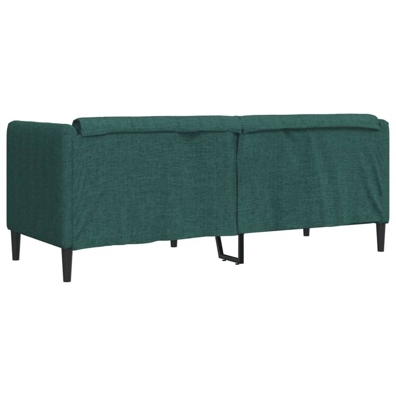 Casa si Gradina - Mobilier - Canapele si coltare - Canapele - Canapea, 2 locuri, verde inchis, material textil - Infinity.ro