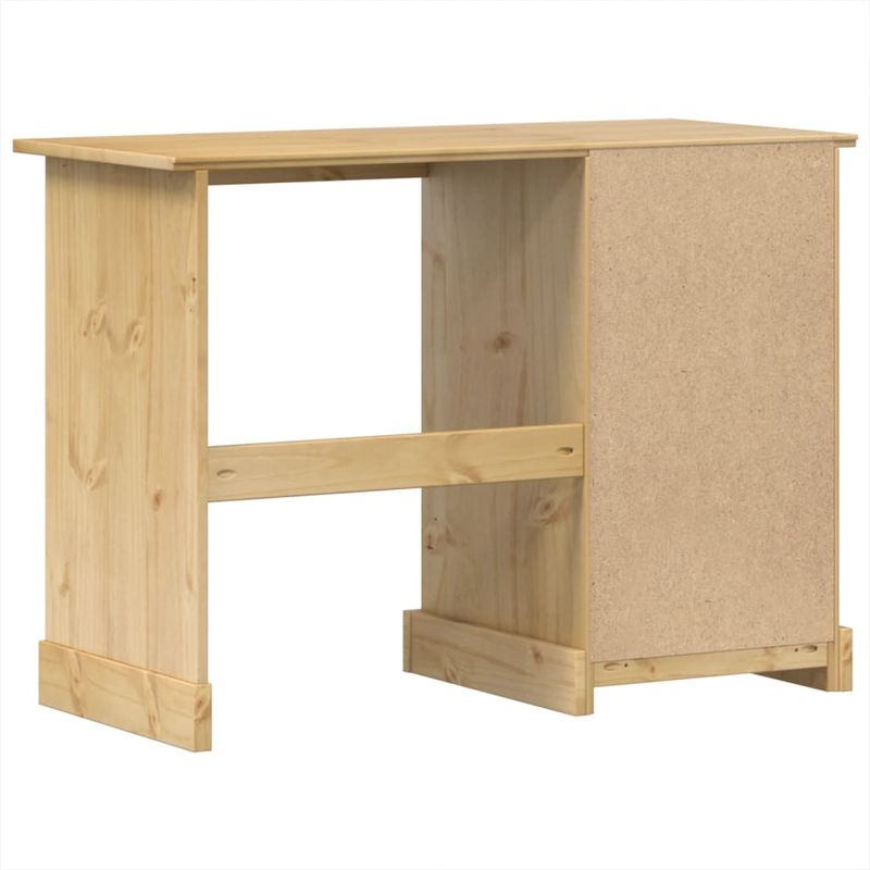 Casa si Gradina - Mobilier - Mese si birouri - Birouri - Masa de toaleta "Corona", 104x47x75 cm, lemn masiv de pin - Infinity.ro