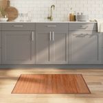 Casa si Gradina - Textile si covoare - Covoare - Covoare casa - Covor dreptunghiular, maro, 70x100 cm, bambus - Infinity.ro