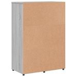 Casa si Gradina - Mobilier - Comode si corpuri - Comode - Servanta, sonoma gri, 60x31x84 cm, lemn prelucrat - Infinity.ro