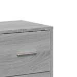 Casa si Gradina - Mobilier - Comode si corpuri - Comode - Servanta, sonoma gri, 60x31x84 cm, lemn prelucrat - Infinity.ro