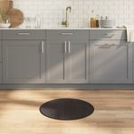 Casa si Gradina - Textile si covoare - Covoare - Covoare casa - Covor rotund, maro inchis, 60 cm, bambus - Infinity.ro