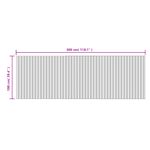 Casa si Gradina - Textile si covoare - Covoare - Covoare casa - Covor dreptunghiular, natural deschis, 100x300 cm, bambus - Infinity.ro