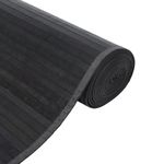 Casa si Gradina - Textile si covoare - Covoare - Covoare casa - Covor dreptunghiular, gri, 60x100 cm, bambus - Infinity.ro