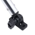 Auto si Moto - Ambarcatiuni - Accesorii ambarcatiuni - Parasolar barca Bimini cu 2 arcuri, gri, 148,5x133x104 cm - Infinity.ro