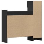 Casa si Gradina - Mobilier - Organizare si depozitare - Organizator incaltaminte - Pantofar, negru, 100,5x28x100 cm, lemn prelucrat - Infinity.ro