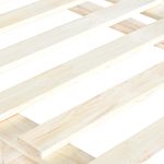 Casa si Gradina - Mobilier - Paturi si accesorii - Paturi - Cadru de pat cu tablie, 140x200 cm, lemn masiv de pin - Infinity.ro