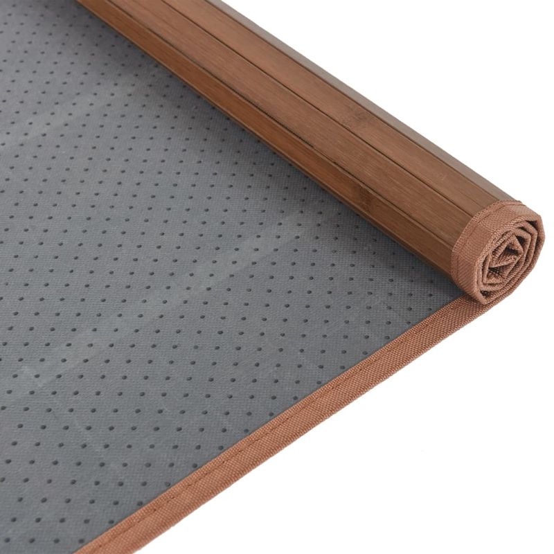 Casa si Gradina - Textile si covoare - Covoare - Covoare casa - Covor dreptunghiular, maro, 80x300 cm, bambus - Infinity.ro