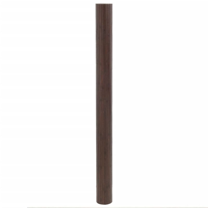 Casa si Gradina - Textile si covoare - Covoare - Covoare casa - Covor dreptunghiular, maro inchis, 80x500 cm, bambus - Infinity.ro