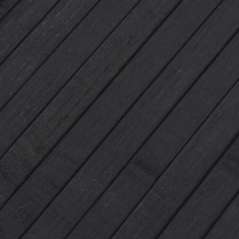 Casa si Gradina - Textile si covoare - Covoare - Covoare casa - Covor dreptunghiular, gri, 80x500 cm, bambus - Infinity.ro