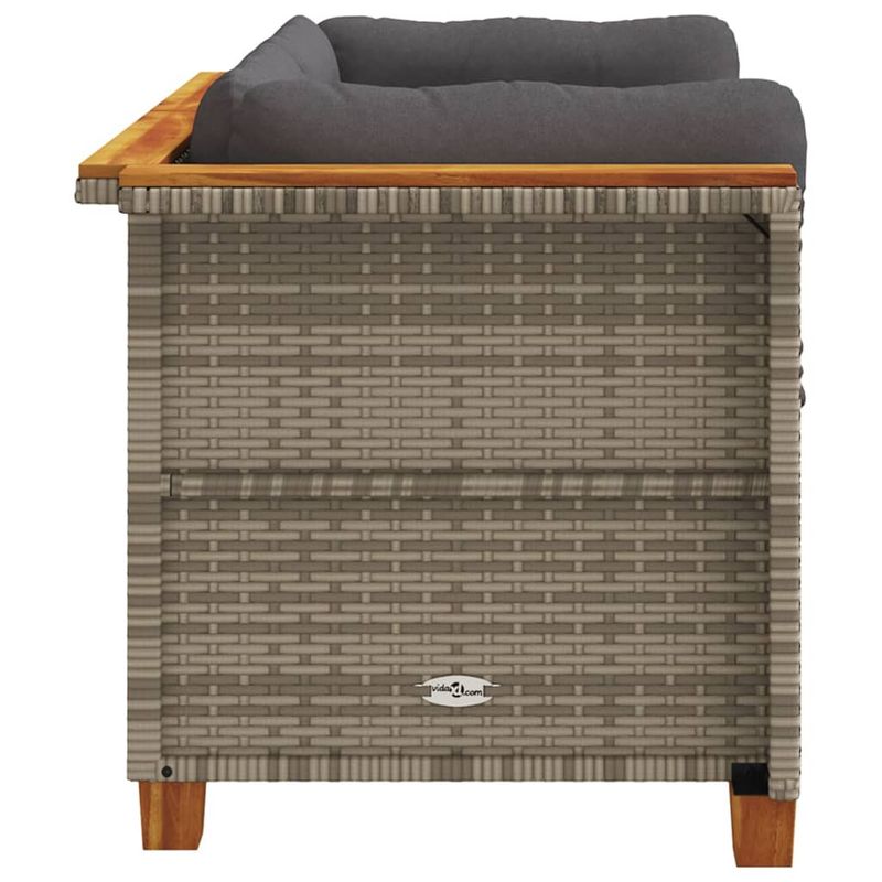 Casa si Gradina - Gradina si terasa - Mobilier exterior - Canapele si fotolii gradina - Canapele de colt de gradina cu perne, 2 buc., poliratan, model 2x colțar (fără sculptură) - Infinity.ro