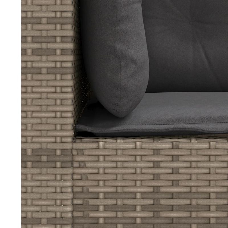 Casa si Gradina - Gradina si terasa - Mobilier exterior - Canapele si fotolii gradina - Canapele de colt de gradina cu perne, 2 buc., poliratan, model 2x colțar (fără sculptură) - Infinity.ro