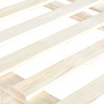Casa si Gradina - Mobilier - Paturi si accesorii - Paturi - Cadru de pat cu tablie, 160x200 cm, lemn masiv de pin - Infinity.ro