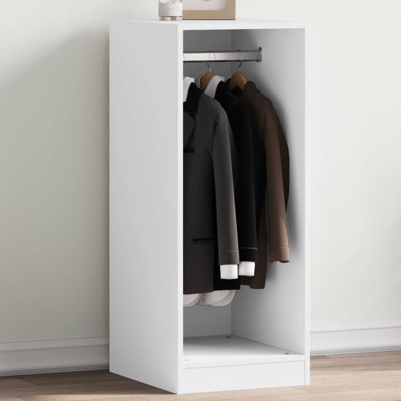 Casa si Gradina - Mobilier - Dulapuri si sifoniere - Dulapuri - Dulap, alb, 48x41x102 cm, lemn prelucrat, model cu tijă - Infinity.ro