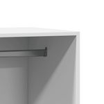 Casa si Gradina - Mobilier - Dulapuri si sifoniere - Dulapuri - Dulap, alb, 48x41x102 cm, lemn prelucrat, model cu tijă - Infinity.ro