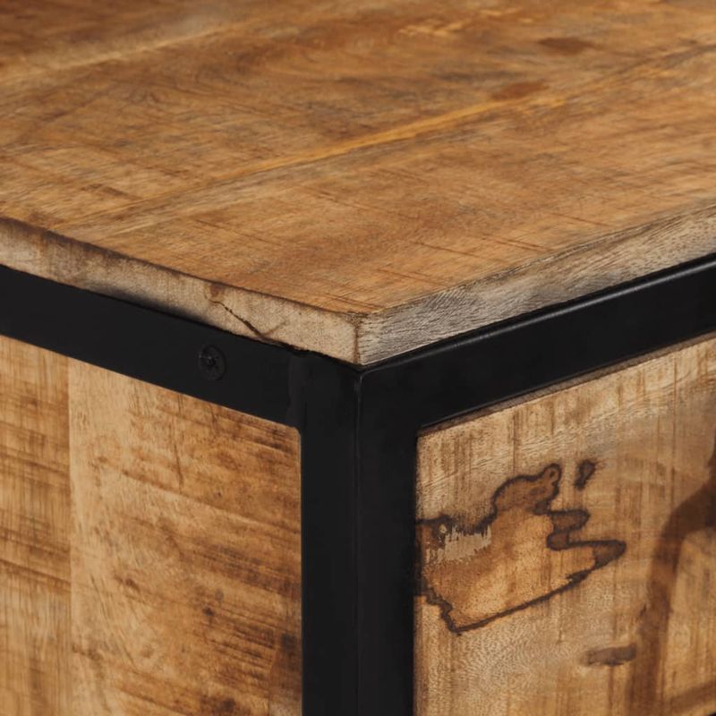 Casa si Gradina - Mobilier - Comode si corpuri - Noptiere - Noptiera, 40x35x40 cm, lemn masiv de mango - Infinity.ro