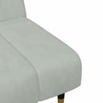 Casa si Gradina - Mobilier - Seturi de mobilier - Seturi living - Set canapea, 2 piese, gri deschis, catifea - Infinity.ro